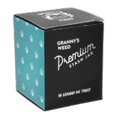 Premium Stash Jar, hellblau - Only Bubatz